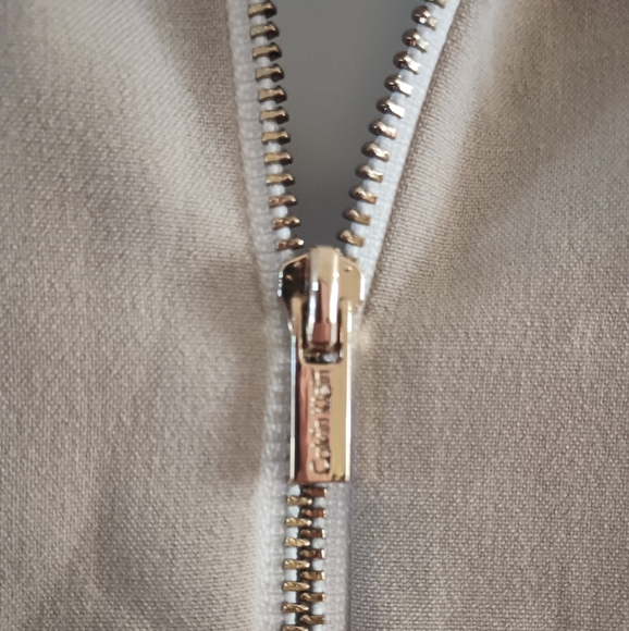 Calvin Klein Sleeveless Color Block Sheath Mini Dress. Size: 16 - Picture 12 of 14